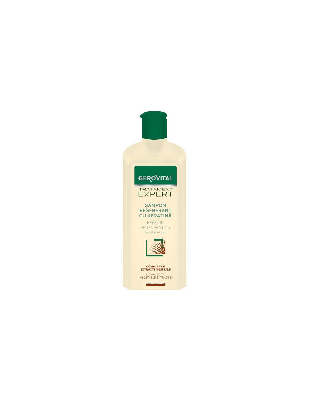 Regenerating shampoo with keratin
