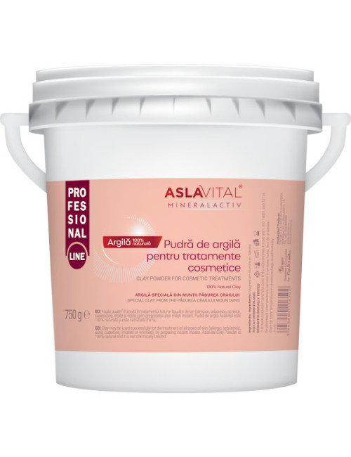 Aslavital MineralActiv Kovaföld Por Kozmetikai Kezelésekhez