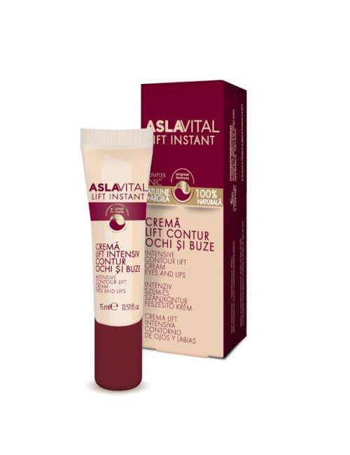 Aslavital Lift Instant Intensive Contour Lift Cream - eyes and lips