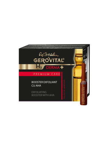 Exfoliating booster with AHA