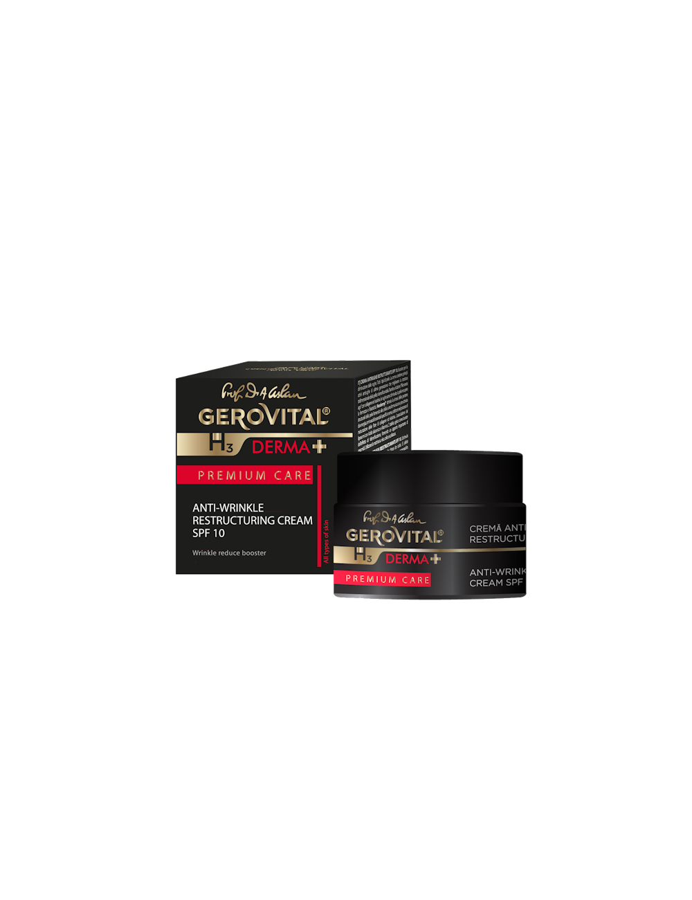 Anti-wrinkle restructuring cream SPF10