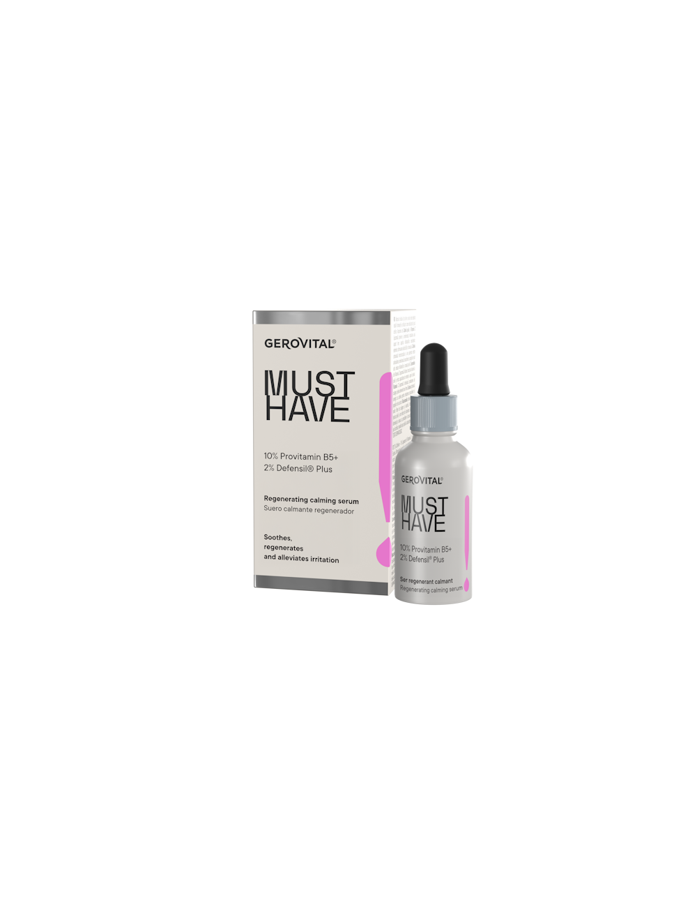 Regenerating Calming Serum 10% Provitamina B5+ 2% Defensil® Plus