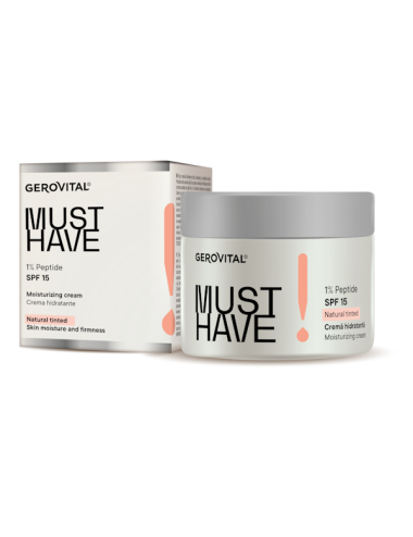 Moisturizing Cream SPF15 1% peptide