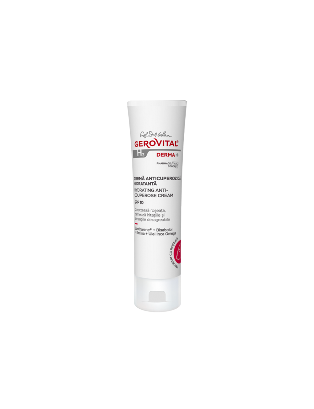 Hydrating anti-couperose cream SPF10