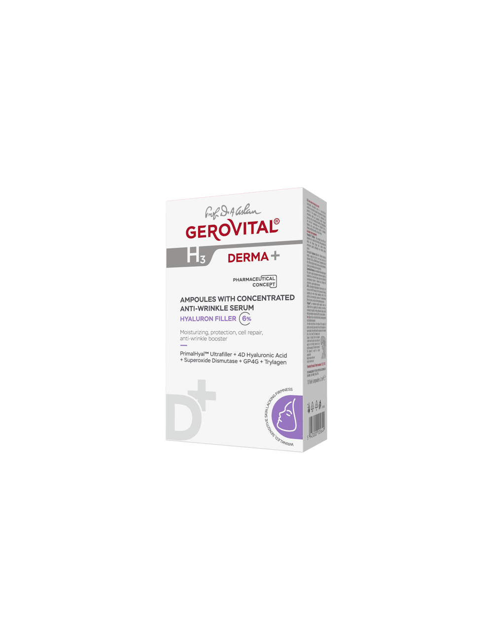 Ampoules with Concentrated Anti-Wrinkle Serum 6% Hyaluron Filler