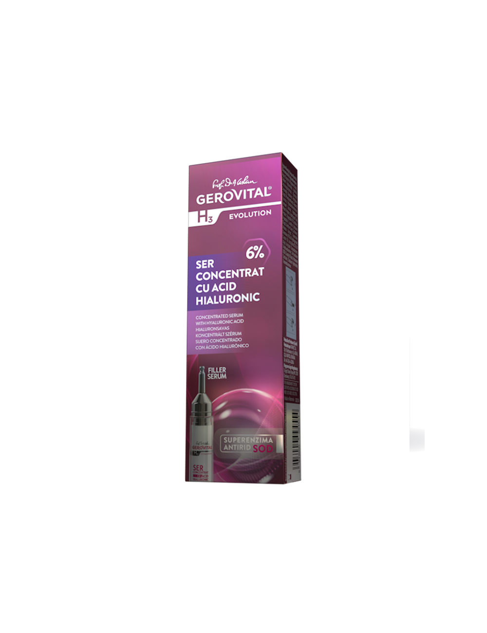 Concentrated serum with hyaluron acid 6%
