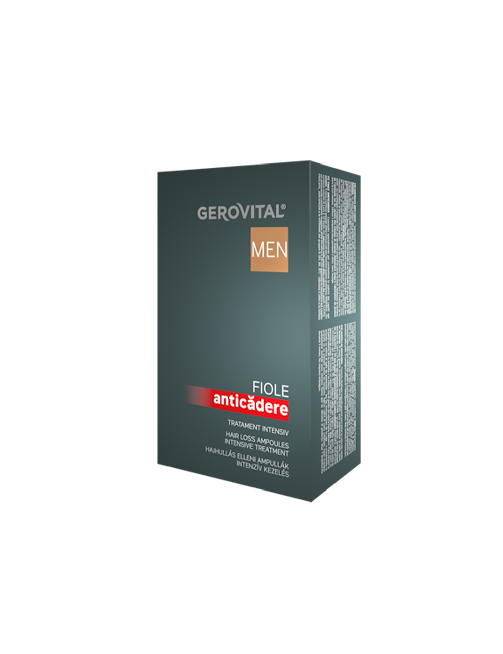 Gerovital MEN Hair loss Ampoules - intensive treatment