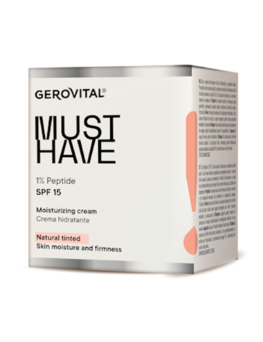 Moisturizing Cream SPF15 1% peptide