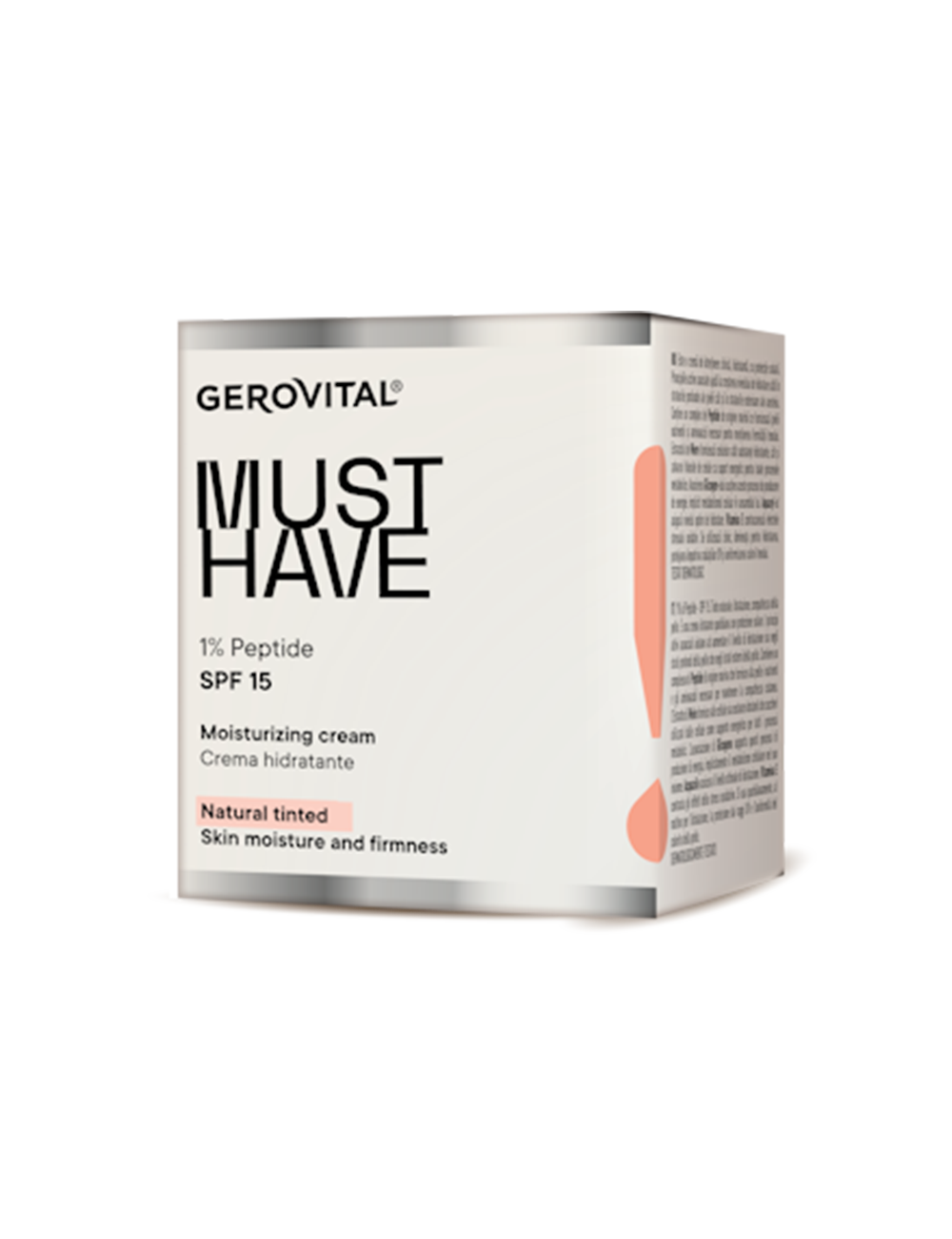 Moisturizing Cream SPF15 1% peptide