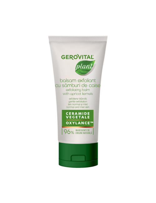 Gerovital Plant Exfoliating Balm with apricot kernels