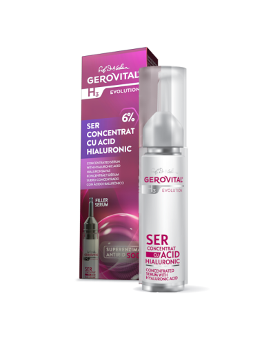 Concentrated serum with hyaluron acid 6%