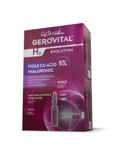 Hyaluronic acid ampoules