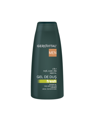 Shower gel 3 in 1, face, body and hair - FRESH
